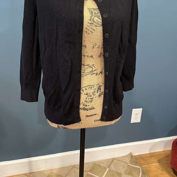 Talbots long sleeve sweater cardigan size large women’s - Picture 4 of 8